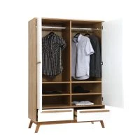 Armoire Design Avec Penderie Finition Bois Clair Et Blanc Mat L120 Cm HELIA 10 Armoire Design Avec Penderie Finition Bois Clair Et Blanc Mat L120 Cm HELIA -Boutique Miliboo armoire design avec penderie finition bois clair et blanc mat l120 cm helia 23167 5bbcc588e37e4 1200 675