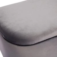 Banc Coffre En Tissu Velours Gris Foncé L120 Cm ATON 13 Banc Coffre En Tissu Velours Gris Foncé L120 Cm ATON -Boutique Miliboo banc coffre en tissu velours gris fonce l120 cm aton 49055 6086913062111 1200 675