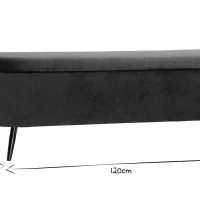 Banc Coffre En Tissu Velours Vert L120 Cm ATON 14 Banc Coffre En Tissu Velours Vert L120 Cm ATON -Boutique Miliboo banc coffre en tissu velours vert l120 cm aton 49054 60867fc4b1ee9 1200 675