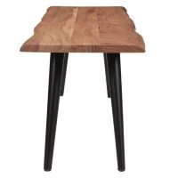 Banc Industriel Bois Massif Et Métal Noir L145 Cm EDGE -Boutique Miliboo banc industriel bois massif et metal noir l145 cm edge 49608 610b9ae870c78 1200 675