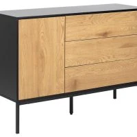 Buffet Bas Industriel Bois Et Métal Noir 1 Porte 3 Tiroirs L120 Cm TRESCA -Boutique Miliboo buffet bas industriel bois et metal noir 1 porte 3 tiroirs l120 cm tresca 48022 5e70e72772473 1200 675