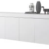 Buffet Design Blanc Mat 4 Portes L210 Cm TINO -Boutique Miliboo buffet design blanc mat 4 portes l210 cm tino 49289 5fe4ce1c2bb67 1200 675