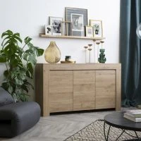 Buffet Design Bois Chêne 3 Portes L138 Cm TINO -Boutique Miliboo buffet design bois chene 3 portes l138 cm tino 48034 5f18531eca498 1200 675