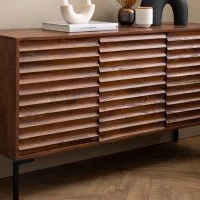 Buffet En Bois Foncé Manguier Massif Et Métal Noir 3 Portes L140 Cm ONDA -Boutique Miliboo buffet en bois fonce manguier massif et metal noir 3 portes l140 cm onda 49183 60cc520d38c08 1200 675