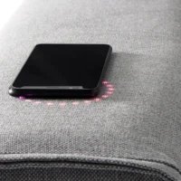 Canapé Connecté 4 Places En Tissu Gris Clair -Boutique Miliboo canape connecte 4 places en tissu gris clair 46479 5f68ce578c55f 1200 675