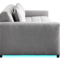 Canapé Connecté 4 Places En Tissu Gris Clair -Boutique Miliboo canape connecte 4 places en tissu gris clair 46479 5f6a17e0165d7 1200 675