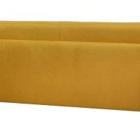 Canapé Convertible 3 Places En Tissu Effet Velours Jaune Moutarde Et Bois Clair Avec Matelas 12 Cm SKANDY -Boutique Miliboo canape convertible 3 places en tissu effet velours jaune moutarde et bois clair avec matelas 12 cm skandy 51768 62349ea3eb7cf 1200 675