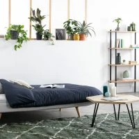 Canapé Convertible 3 Places En Tissu Effet Velours Jaune Moutarde Et Bois Clair SENSO -Boutique Miliboo canape convertible 3 places en tissu effet velours jaune moutarde et bois clair senso 46723 5e58f6c895204 1200 675