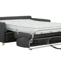 Canapé Convertible 3 Places En Tissu Gris Anthracite Et Bois Clair Avec Matelas 12 Cm SKANDY -Boutique Miliboo canape convertible 3 places en tissu gris anthracite et bois clair avec matelas 12 cm skandy 51331 61af1b59ab670 1200 675