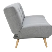 Canapé Convertible 3 Places En Tissu Gris Clair Et Bois Clair FAGUO -Boutique Miliboo canape convertible 3 places en tissu gris clair et bois clair faguo 50178 626805a46c5f3 1200 675