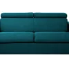 Canapé Convertible Avec Têtières Ajustables 3 Places En Tissu Bleu Canard Avec Matelas 12 Cm NORO -Boutique Miliboo canape convertible avec tetieres ajustables 3 places en tissu bleu canard avec matelas 12 cm noro 46138 5cdec7eac270d 1200 675