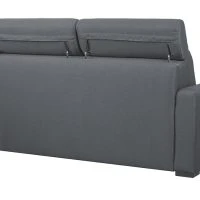 Canapé Convertible Avec Têtières Ajustables 3 Places En Tissu Gris Anthracite Avec Matelas 18 Cm NORO -Boutique Miliboo canape convertible avec tetieres ajustables 3 places en tissu gris anthracite avec matelas 18 cm noro 51773 623462a31e64a 1200 675