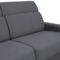 Canapé Convertible Avec Têtières Ajustables 3 Places En Tissu Gris Anthracite Avec Matelas 18 Cm NORO -Boutique Miliboo canape convertible avec tetieres ajustables 3 places en tissu gris anthracite avec matelas 18 cm noro 51773 623462a93976f 1200 675