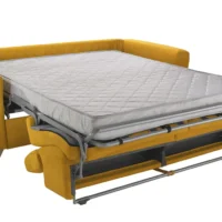 Canapé Convertible Avec Têtières Ajustables 3 Places En Tissu Jaune Avec Matelas 13 Cm GOYA -Boutique Miliboo canape convertible avec tetieres ajustables 3 places en tissu jaune avec matelas 13 cm goya 53340 639202437c6b7 1200 675