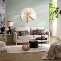 Canapé Convertible Scandinave 3 Places En Tissu Beige Et Bois Clair Avec Matelas 10 Cm PAPEL -Boutique Miliboo canape convertible scandinave 3 places en tissu beige et bois clair avec matelas 10 cm papel 51038 62d9696722e86 1200 675