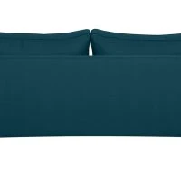 Canapé Convertible Scandinave 3 Places En Tissu Bleu Canard Et Bois Clair Avec Matelas 10 Cm PAPEL -Boutique Miliboo canape convertible scandinave 3 places en tissu bleu canard et bois clair avec matelas 10 cm papel 47211 5daee22860382 1200 675
