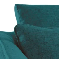 Canapé Convertible Scandinave 3 Places En Tissu Bleu Paon Et Bois Clair Avec Matelas 10 Cm CREEP -Boutique Miliboo canape convertible scandinave 3 places en tissu bleu paon et bois clair avec matelas 10 cm creep 49564 60705e2540514 1200 675