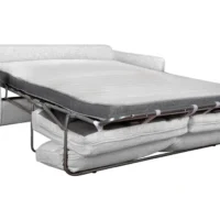 Canapé Convertible Scandinave 3 Places En Tissu Gris Clair Et Bois Clair Avec Matelas 10 Cm PAPEL -Boutique Miliboo canape convertible scandinave 3 places en tissu gris clair et bois clair avec matelas 10 cm papel 49557 6061a2f500c76 1200 675