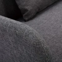 Canapé Convertible Scandinave 3 Places En Tissu Gris Foncé Et Bois Clair LULA -Boutique Miliboo canape convertible scandinave 3 places en tissu gris fonce et bois clair lula 45495 5da08998d4643 1200 675