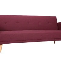 Canapé Convertible Scandinave 3 Places En Tissu Prune Et Bois Clair ULLA -Boutique Miliboo canape convertible scandinave 3 places en tissu prune et bois clair ulla 23101 5c9ce25a5f245 1200 675