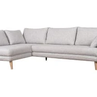 Canapé D'angle Gauche Scandinave 5 Places En Tissu Gris Clair Chiné Et Bois Clair CREEP -Boutique Miliboo canape dangle gauche scandinave 5 places en tissu gris clair chine et bois clair creep 49225 5fa9682762bdb 1200 675