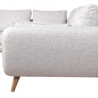 Canapé D'angle Gauche Scandinave 5 Places En Tissu Gris Clair Chiné Et Bois Clair CREEP -Boutique Miliboo canape dangle gauche scandinave 5 places en tissu gris clair chine et bois clair creep 49225 5fa9682a9701e 1200 675