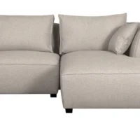 Canapé D'angle Modulable Beige 2 éléments PLURIEL