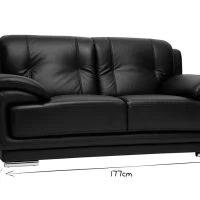 Canapé Design 2 Places Cuir Noir Et Acier Chromé TAMARA 14 Canapé Design 2 Places Cuir Noir Et Acier Chromé TAMARA -Boutique Miliboo canape design 2 places cuir noir et acier chrome tamara 49650 610bb9d763688 1200 675