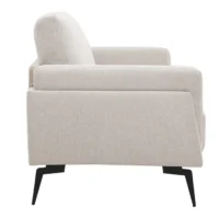 Canapé Design 2 Places En Tissu Effet Velours Texturé Beige Et Métal Noir MOSCO -Boutique Miliboo canape design 2 places en tissu effet velours texture beige et metal noir mosco 51983 633ad49217d2a 1200 675