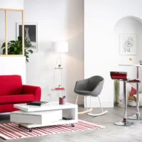 Canapé Design 2 Places En Tissu Rouge Et Acier Chromé PURE -Boutique Miliboo canape design 2 places en tissu rouge et acier chrome pure 23216 5dde57dab21a3 1200 675