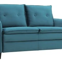 Canapé Design 2 Places En Tissu Velours Pétrole Et Bois Noir CLIFF - Miliboo & Stéphane Plaza -Boutique Miliboo canape design 2 places en tissu velours petrole et bois noir cliff miliboo et stephane plaza 46523 5d03b7d8d4158 1200 675