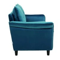 Canapé Design 2 Places En Tissu Velours Pétrole Et Bois Noir CLIFF - Miliboo & Stéphane Plaza -Boutique Miliboo canape design 2 places en tissu velours petrole et bois noir cliff miliboo et stephane plaza 46523 5d03b7dd019ea 1200 675