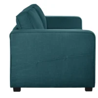 Canapé Design 3 Places En Tissu Bleu Paon GOTTA -Boutique Miliboo canape design 3 places en tissu bleu paon gotta 50671 614dc7aa40bad 1200 675