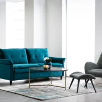 Canapé Design 3 Places En Tissu Velours Bleu Pétrole CLIFF - Miliboo & Stéphane Plaza -Boutique Miliboo canape design 3 places en tissu velours bleu petrole cliff miliboo et stephane plaza 46524 5ddbb5838d857 1200 675