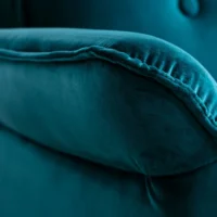 Canapé Design 3 Places En Tissu Velours Bleu Pétrole CLIFF - Miliboo & Stéphane Plaza -Boutique Miliboo canape design 3 places en tissu velours bleu petrole cliff miliboo et stephane plaza 46524 5ddbb585a373d 1200 675