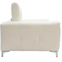 Canapé Design Avec Têtières Ajustables 2 Places Cuir Blanc Cassé Et Acier Chromé NEVADA -Boutique Miliboo canape design avec tetieres ajustables 2 places cuir blanc casse et acier chrome nevada 23189 5f58cd98cfa5e 1200 675