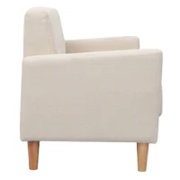 Canapé Scandinave 2 Places En Tissu Beige Et Bois Clair MOON -Boutique Miliboo canape scandinave 2 places en tissu beige et bois clair moon 47524 62ac3606f269d 1200 675
