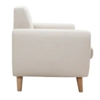 Canapé Scandinave 2 Places En Tissu Beige Et Bois Clair PURE -Boutique Miliboo canape scandinave 2 places en tissu beige et bois clair pure 52602 630f70709f958 1200 675