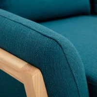 Canapé Scandinave 2 Places En Tissu Bleu Canard Et Bois Clair YOKO -Boutique Miliboo canape scandinave 2 places en tissu bleu canard et bois clair yoko 50352 619f79aaef312 1200 675