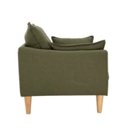 Canapé Scandinave 2 Places En Tissu Kaki Et Bois Clair KATE -Boutique Miliboo canape scandinave 2 places en tissu kaki et bois clair kate 51576 629f6f0d40d8f 1200 675