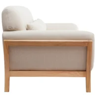 Canapé Scandinave 3 Places En Tissu Beige Et Bois Clair YOKO -Boutique Miliboo canape scandinave 3 places en tissu beige et bois clair yoko 47517 5ebcf7b801668 1200 675