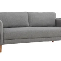 Canapé Scandinave 3 Places En Tissu Gris Clair Et Bois Clair KURT - Miliboo & Stéphane Plaza -Boutique Miliboo canape scandinave 3 places en tissu gris clair et bois clair kurt miliboo et stephane plaza 46522 5d40379806587 1200 675