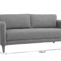 Canapé Scandinave 3 Places En Tissu Gris Clair Et Bois Clair KURT - Miliboo & Stéphane Plaza -Boutique Miliboo canape scandinave 3 places en tissu gris clair et bois clair kurt miliboo et stephane plaza 46522 5d4037a85010d 1200 675