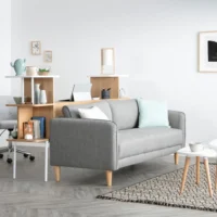Canapé Scandinave 3 Places En Tissu Gris Clair Et Bois Clair KURT - Miliboo & Stéphane Plaza -Boutique Miliboo canape scandinave 3 places en tissu gris clair et bois clair kurt miliboo et stephane plaza 46522 5dc03bc44076c 1200 675