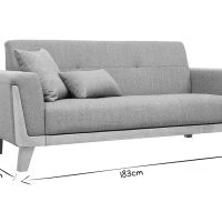 Canapé Scandinave 3 Places En Tissu Gris Et Bois Clair FJORD 18 Canapé Scandinave 3 Places En Tissu Gris Et Bois Clair FJORD -Boutique Miliboo canape scandinave 3 places en tissu gris et bois clair fjord 47709 5efc5f3edea35 1200 675