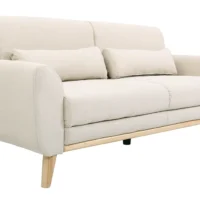 Canapé Scandinave 3 Places En Tissu Naturel Et Bois Clair EKTOR -Boutique Miliboo canape scandinave 3 places en tissu naturel et bois clair ektor 40708 5d1b496320d75 1200 675