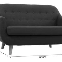 Canapé Scandinave Déhoussable 2 Places En Tissu Bleu Canard Et Bois Clair YNOK -Boutique Miliboo canape scandinave dehoussable 2 places en tissu bleu canard et bois clair ynok 48795 6034d19de9dc3 1200 675