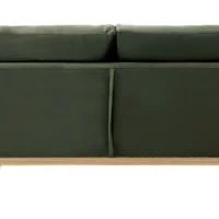 Canapé Scandinave Déhoussable 2 Places En Tissu Effet Velours Kaki Et Bois Clair OSLO -Boutique Miliboo canape scandinave dehoussable 2 places en tissu effet velours kaki et bois clair oslo 50297 6320868da0823 1200 675