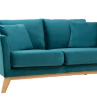 Canapé Scandinave Déhoussable 2 Places En Tissu Velours Bleu Pétrole Et Bois Clair OSLO -Boutique Miliboo canape scandinave dehoussable 2 places en tissu velours bleu petrole et bois clair oslo 48092 5efc911a5eddd 1200 675