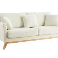 Canapé Scandinave Déhoussable 3 Places En Tissu Effet Laine Bouclée écru Et Bois Clair OSLO -Boutique Miliboo canape scandinave dehoussable 3 places en tissu effet laine bouclee ecru et bois clair oslo 51804 63b7dc2b58232 1200 675